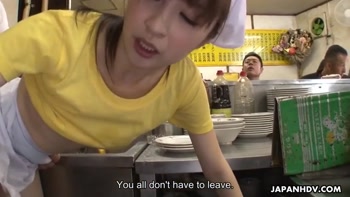 Sizzling Japanese Teen (18+)'s Kitchen Seduction