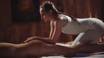 Lady Bug's Sensual Massage Encounter: Petite Czech Blonde Delivers Big Dick Pleasure