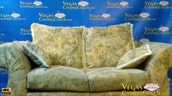 Vegas Casting Couch: Big Natural Tits & POV Masturbation
