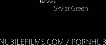 Skylar Green's Petite Pleasure: Squirt-Filled Solo Delight