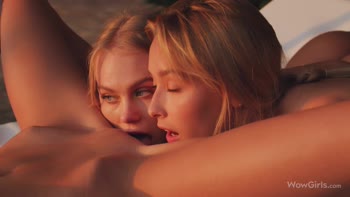 Nancy A & Sonya Blaze Private Sizzle in Steamy Lesbian Threesome