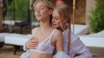 Nancy A & Sonya Blaze Private Sizzle in Steamy Lesbian Threesome