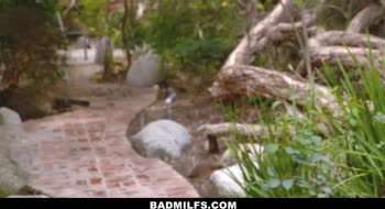 Blair & Amber Chase Share Step Son in Sultry Threesome