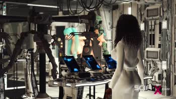 Space Siren Gets Ravaged by a Sex Robot in Orbit