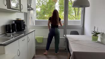 Amateurtwo's Kitchen Heat: Amateur German Couple Goes Wild
