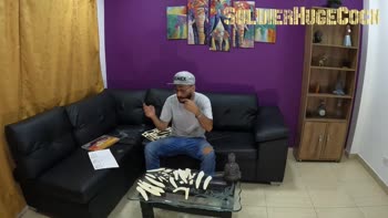 Soldierhugecock's Colombian Crave: Bareback Creampie Delight