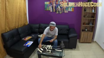 Soldierhugecock's Colombian Crave: Bareback Creampie Delight
