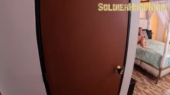 Soldierhugecock's Colombian Crave: Bareback Creampie Delight