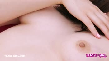 Sexy Brunette's Audition Turns Sensual